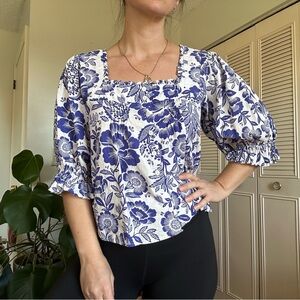 Rachel Zoe Linen Top